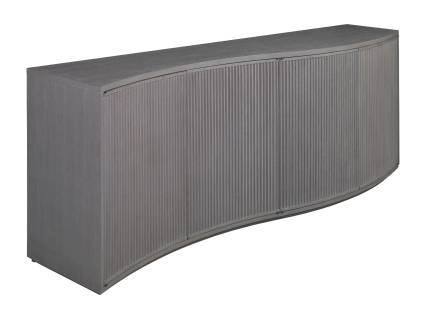 Misty Gray Mavericks Media Console