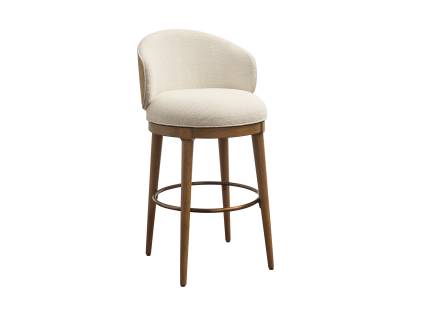 Shorecrest Woven Swivel Bar Stool