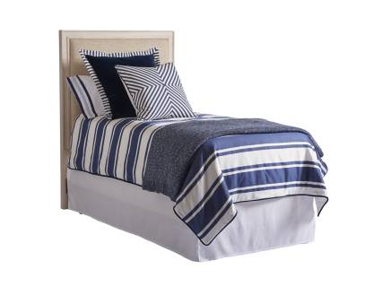 Crystal Cove Upholstered Panel Headboard Twin