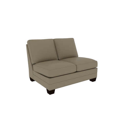 Armless Love Seat